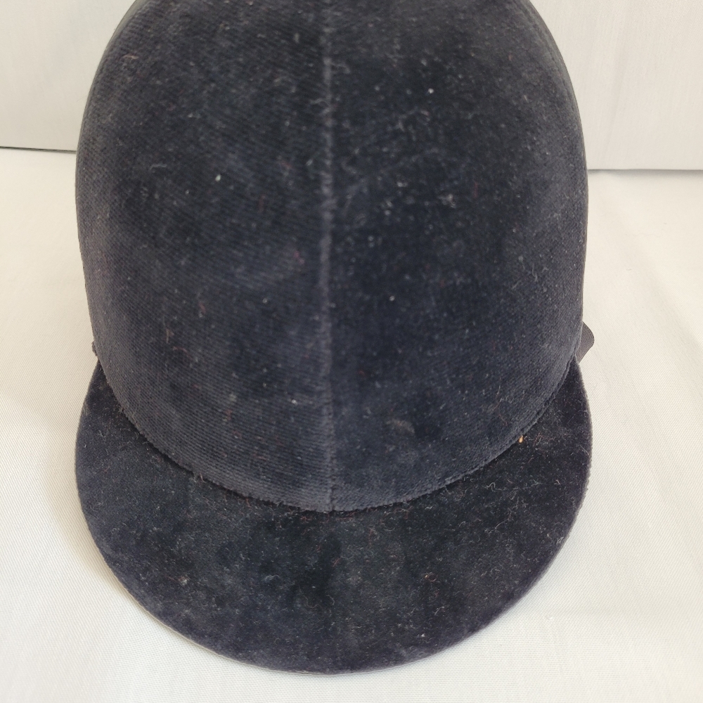 Vintage French Horse Riding Velvet Equestrian Helmet Marin et Fils Paris